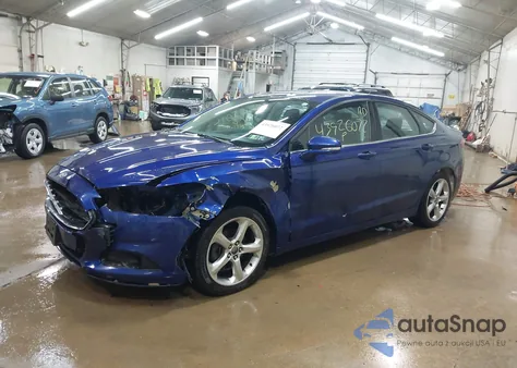 2016 Ford Fusion Se from USA, damaged, VIN 3FA6P0H95GR379134